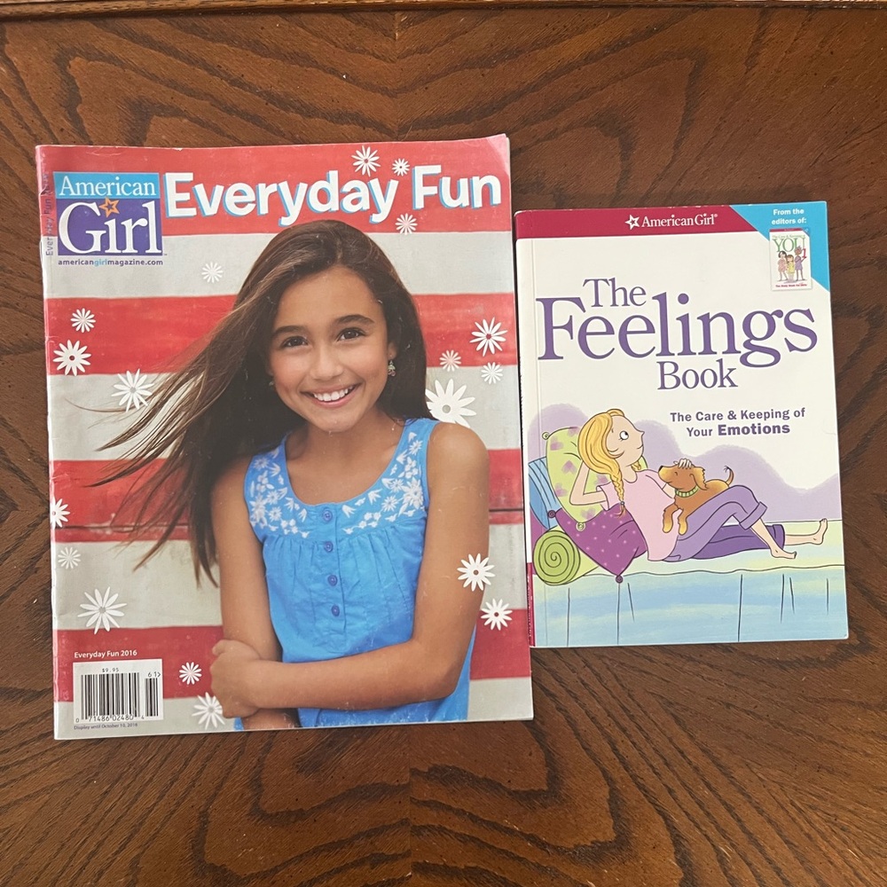 American Girl books | The Feelings Book and Everyday Fun Magazine